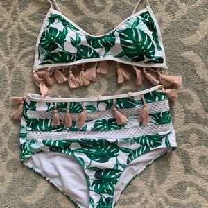 Palm High Waisted Bikini